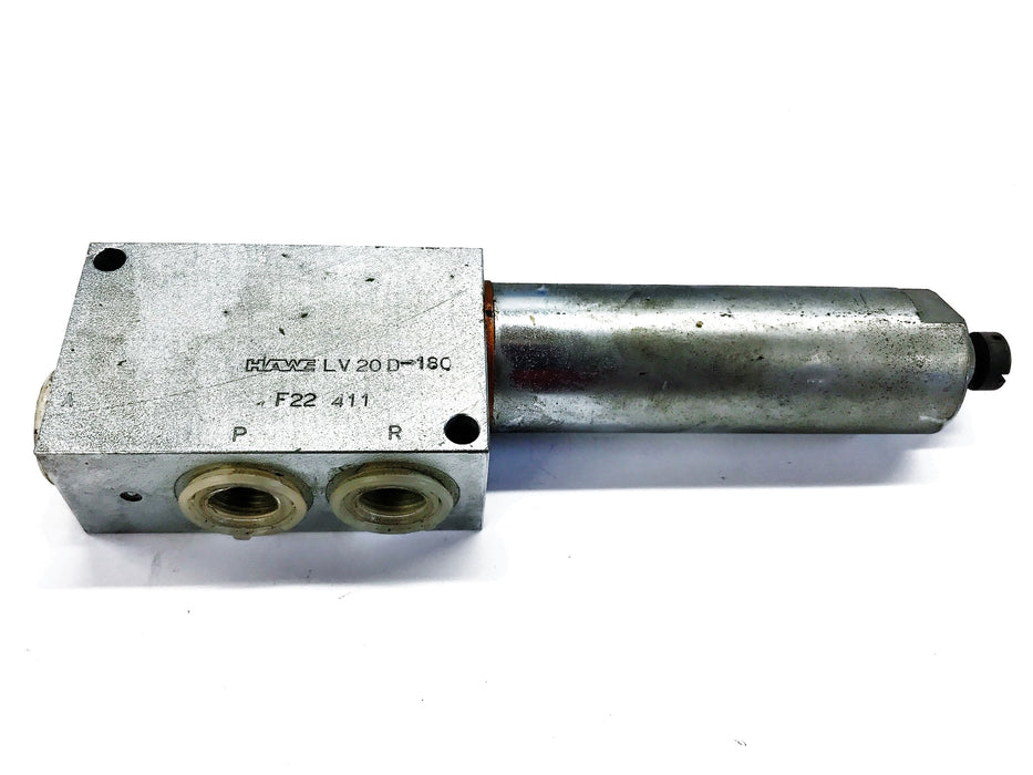 Hawe Hydraulic Safety Valve LV20D-180-F22-411 NOS