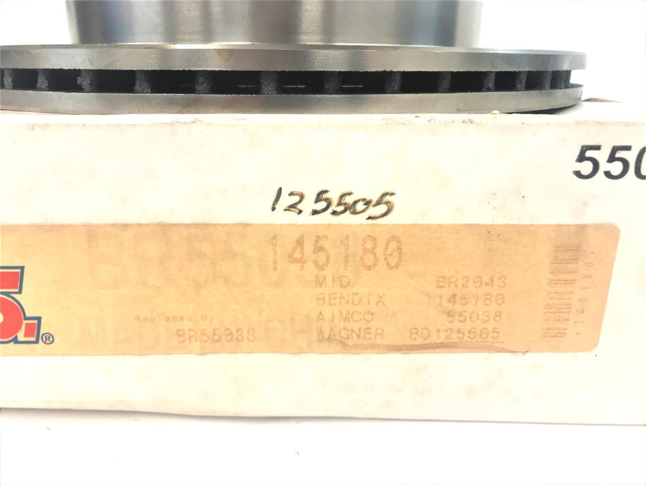 U.S. Disc Brake Rotor 145180 NOS