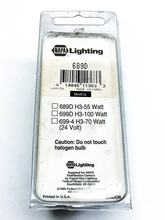 Napa Halogen Bulb 689D NOS