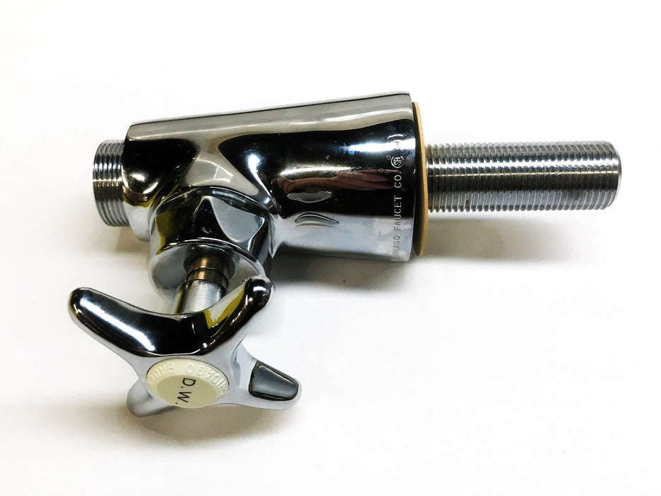 Chicago Faucets Chrome Straight Water Valve NOS