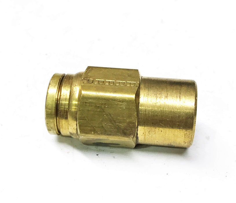 Parker  Brass Push-to-Connect Fitting 66PMT-8-6 NOS