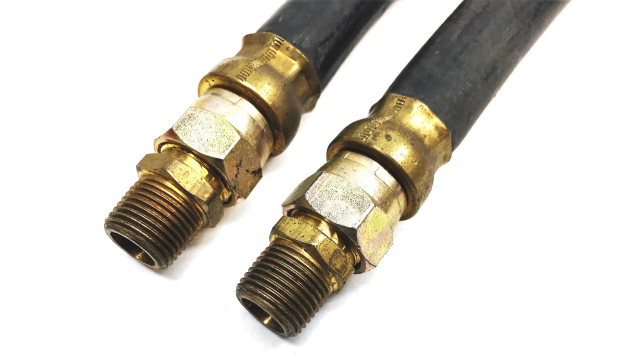 Power Products 12.5mm (1/2SP) Rubber Air Brake Hose RH16346 [Lot of 2] NOS