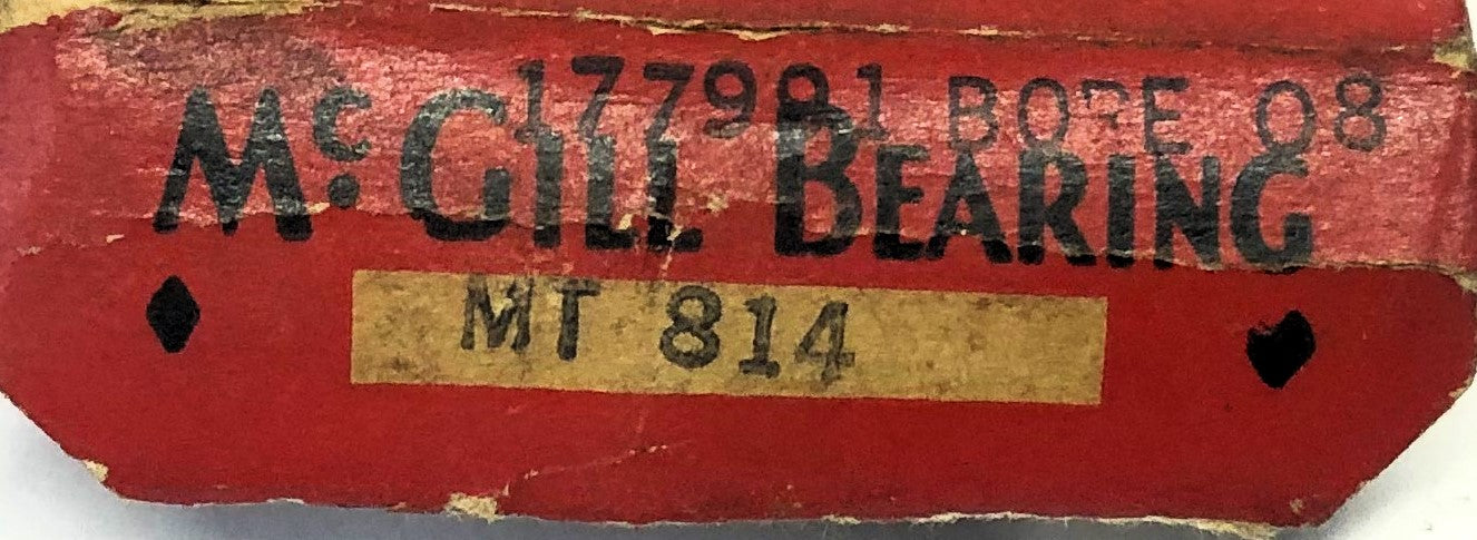 McGill Needle Roller Bearing MT814 NOS