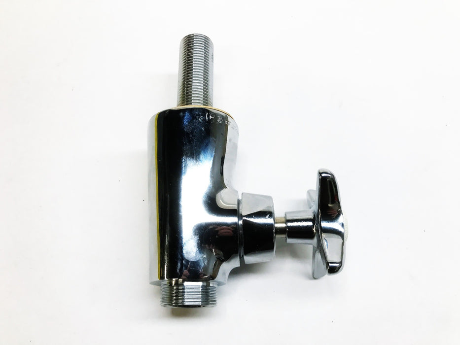 Chicago Faucets Chrome Straight Water Valve NOS