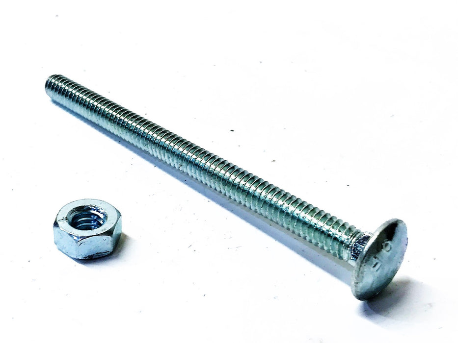 Unbranded 1/4" x 3-1/2 Carriage Bolt w/Nut [Lot of 195] NOS