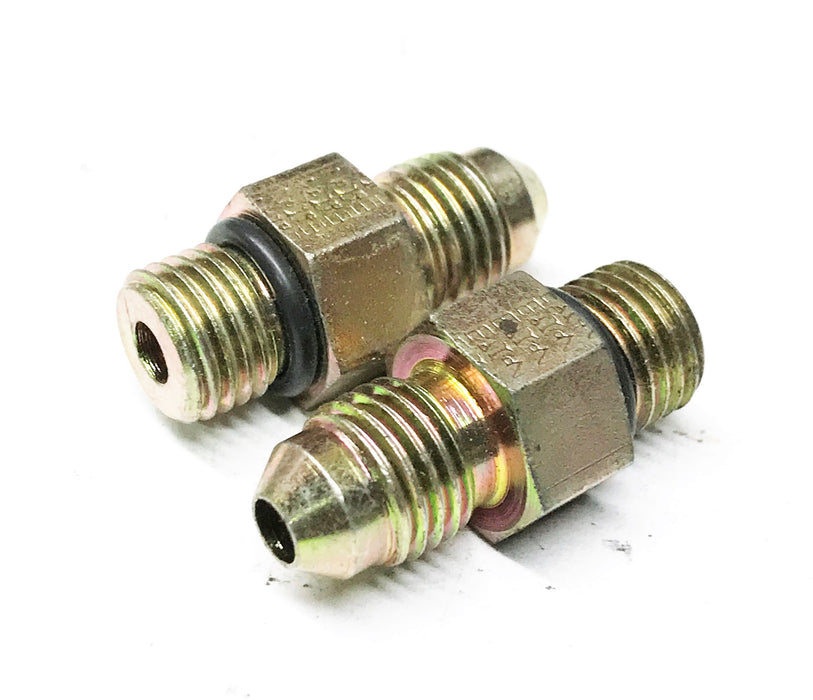 Eaton Aeroquip Flared Tube Fitting 213-202702-4-4S [Lot of 2] NOS