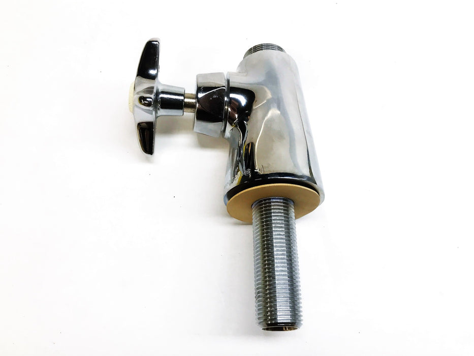 Chicago Faucets Chrome Straight Water Valve NOS