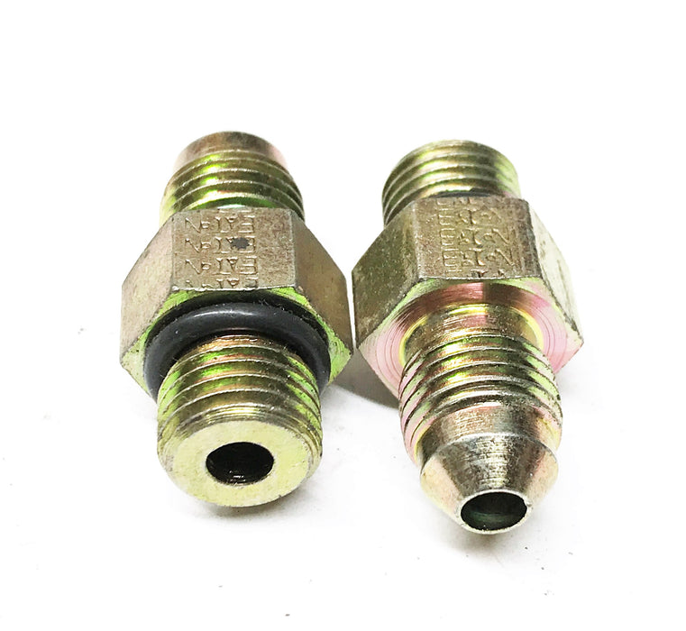 Eaton Aeroquip Flared Tube Fitting 213-202702-4-4S [Lot of 2] NOS