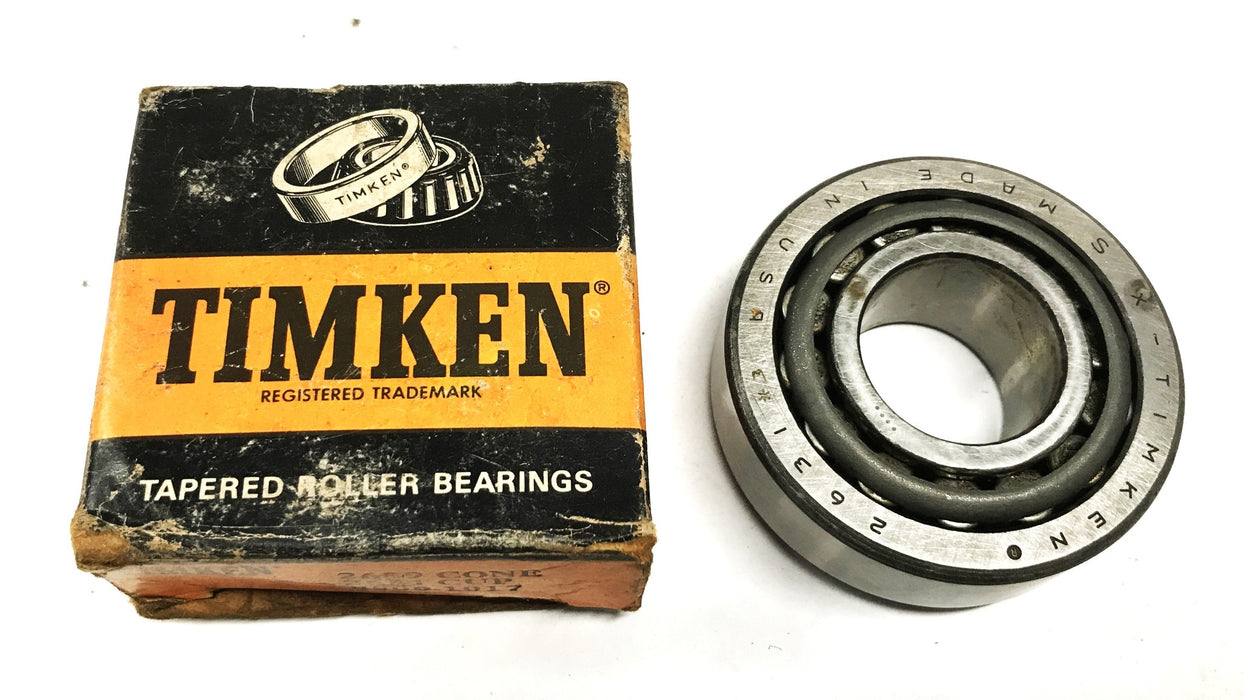 Timken Tapered Roller Bearing Cone and Cup Assembly 2689/2631 NOS