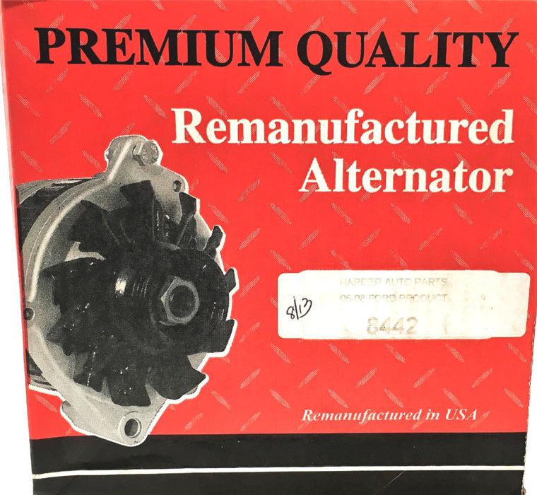 Premium Quality Alternator 8442 REMANUFACTURED