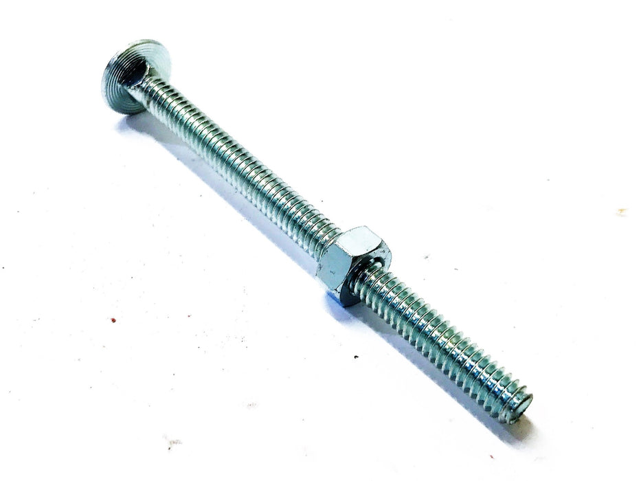 Unbranded 1/4" x 3-1/2 Carriage Bolt w/Nut [Lot of 195] NOS