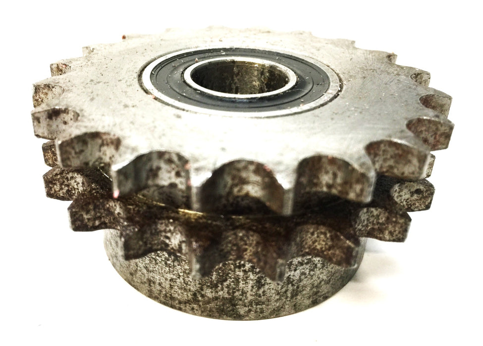 Unbranded Double Strand Roller Chain Sprocket 2032 20 NOS