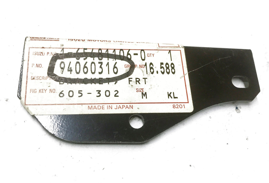 Isuzu Front Bracket 1-65481106-0 (94060316) NOS