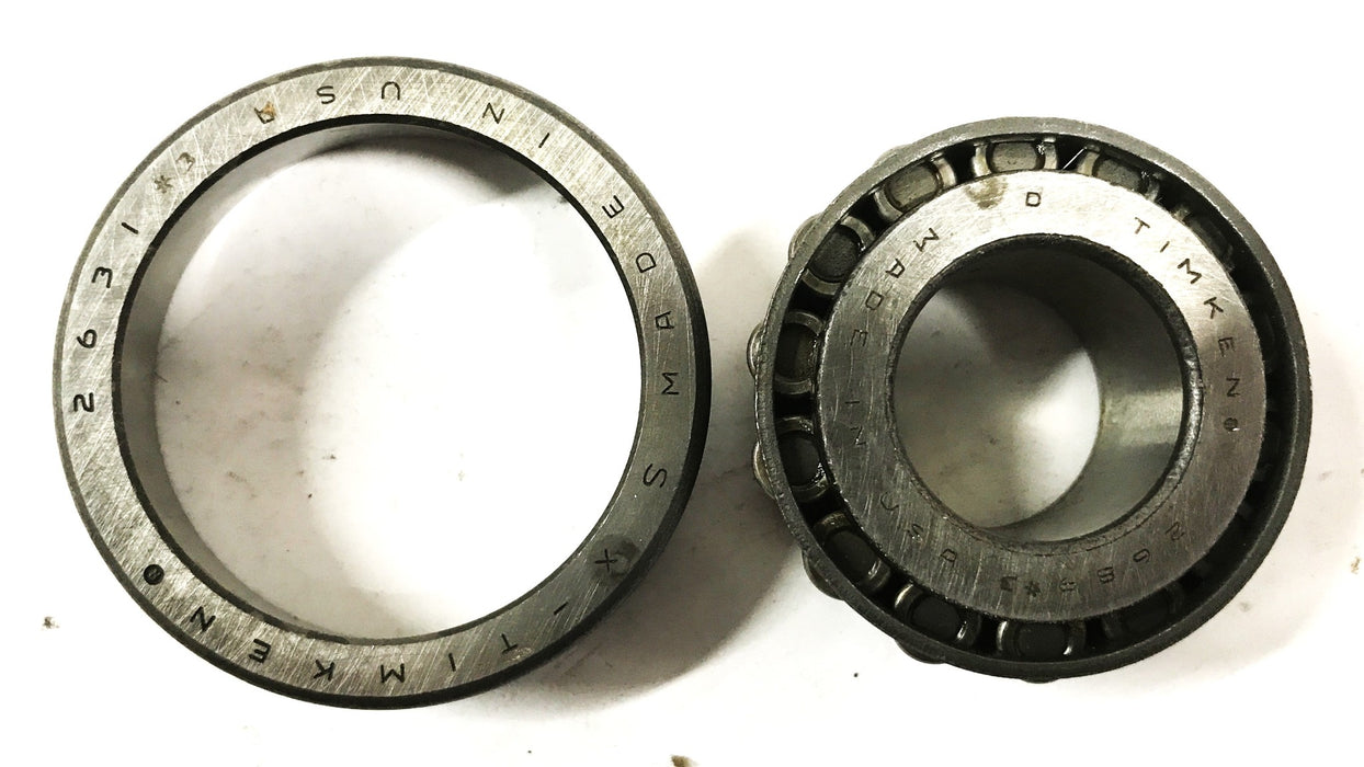Timken Tapered Roller Bearing Cone and Cup Assembly 2689/2631 NOS