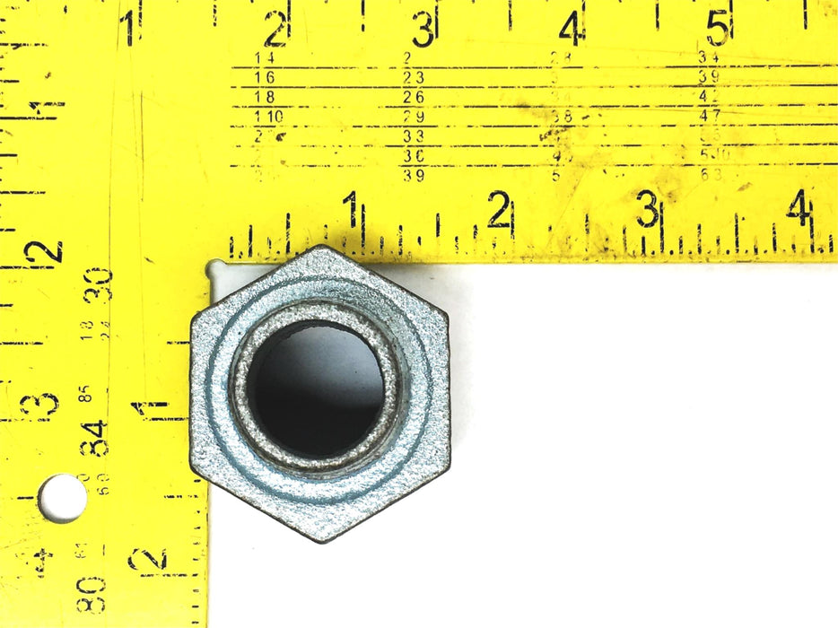 Unbranded 1x1-1/2 Inch Hex Bushing [Lot of 14] NOS