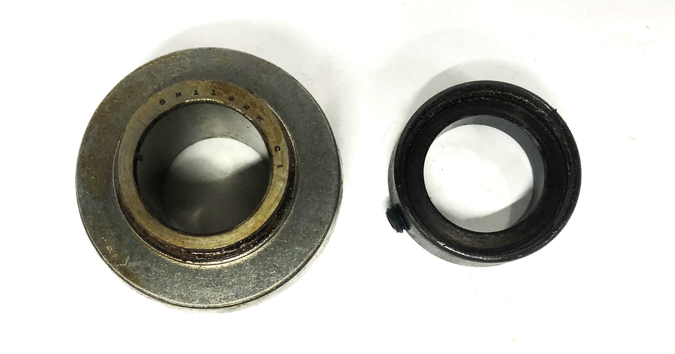 Fafnir Ball Bearing Insert With Collar MUB1-1/8" (SM102K) NOS