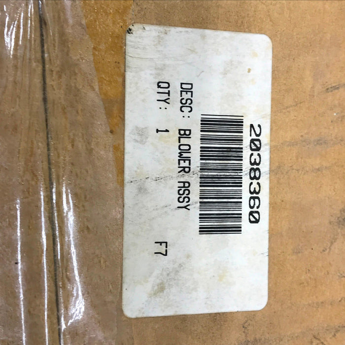Mohawk Blower Assembly 2038360 NOS