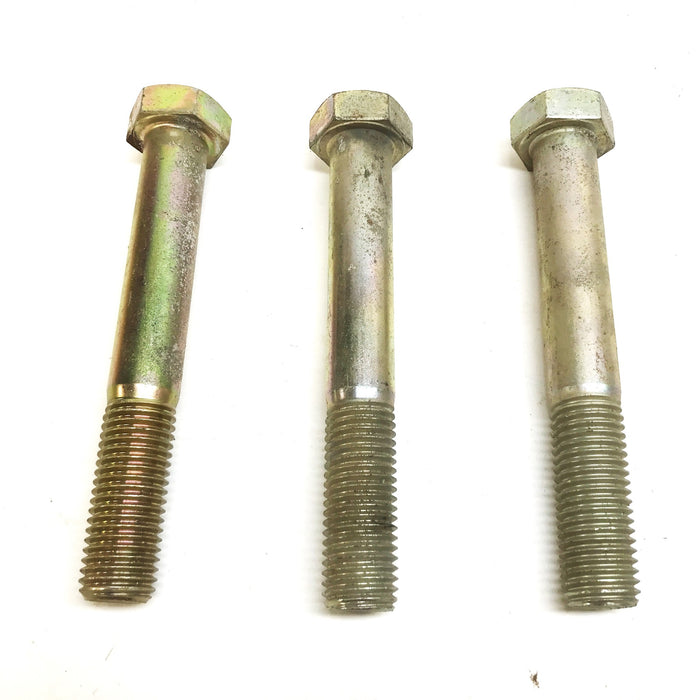 Unbranded 1-1/8" x 8" Hex Head Cap Screw [Lot of 3] NOS