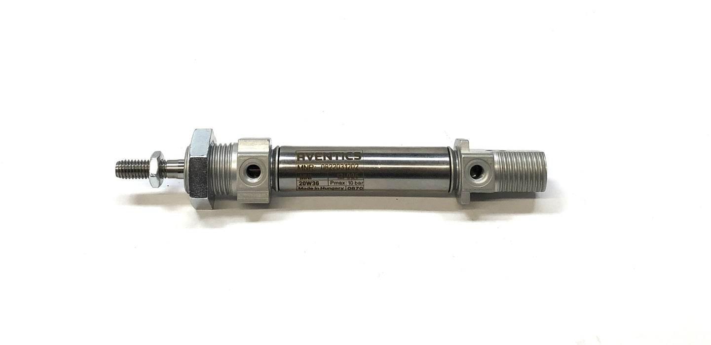Aventics Pneumatic Mini Cylinder 0822031202 (0670) NOS