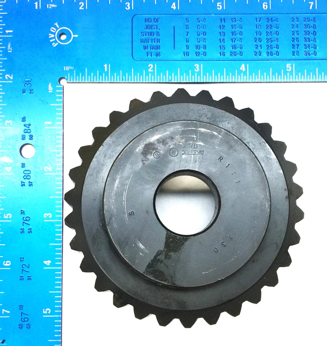 Ametric Helical Bevel Gear Set (2pcs) Z30 M4 (R1:1) NOS