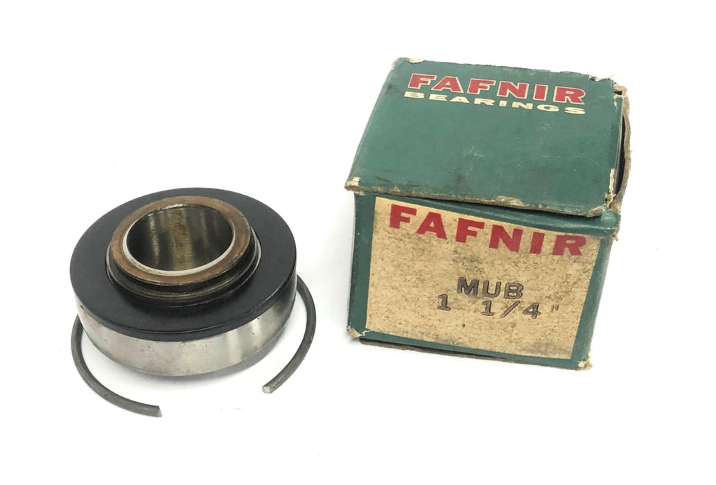 Fafnir Ball Bearing Insert With Snap Ring MUB1-1/4" (SM1104K) NOS