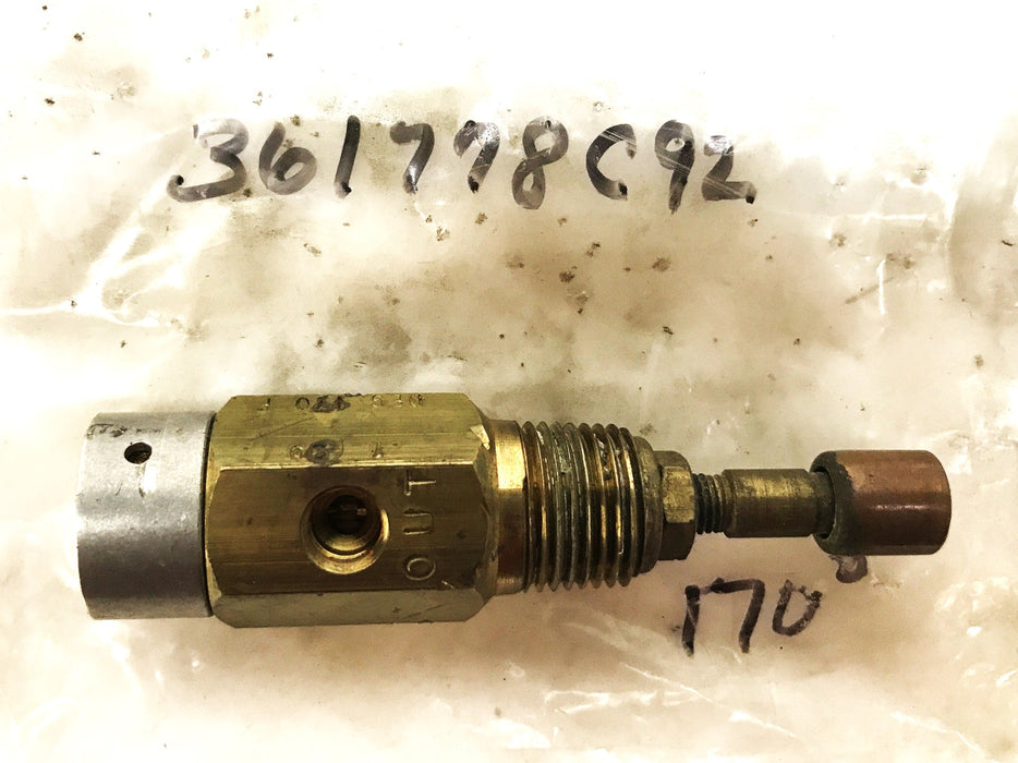 International Fan Clutch Control Valve 361778C92 (CA200023) NOS