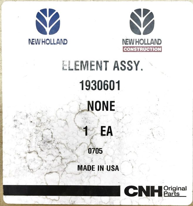 Filter Element for Case New Holland/CNH 1930601 NOS