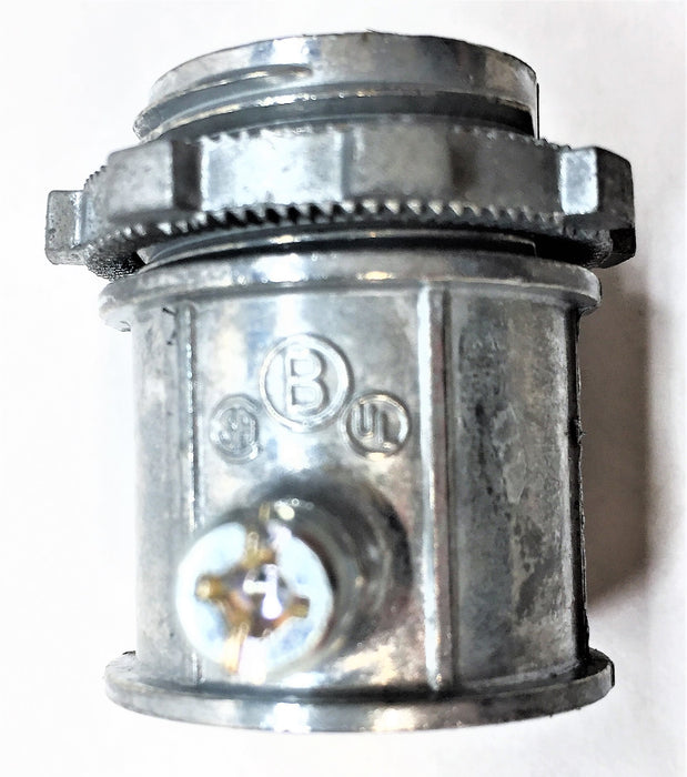 BRIDGEPORT Box of 3/4" Zinc EMT Coupling 231-DC2 (25pcs) [Lot of 2] NOS