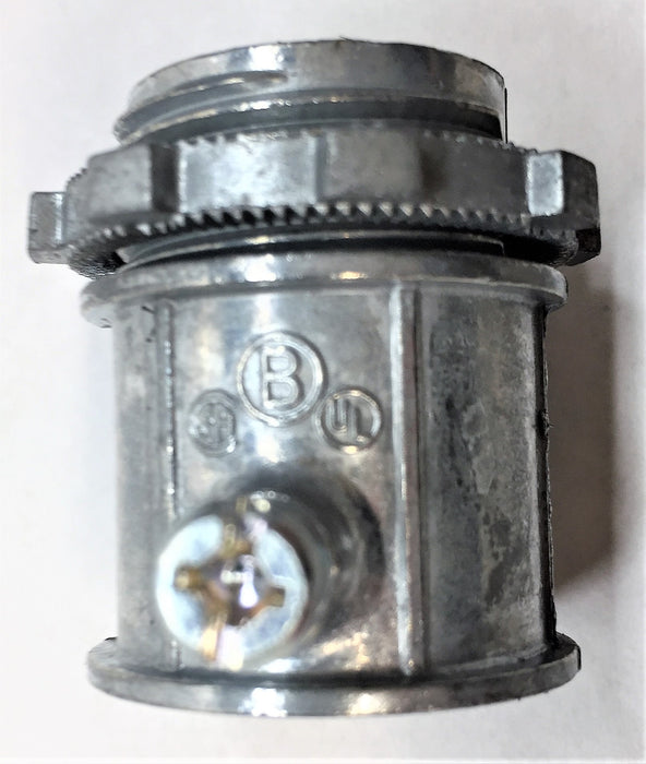 BRIDGEPORT Box of 3/4" Zinc EMT Coupling 231-DC2 (25pcs) [Lot of 2] NOS