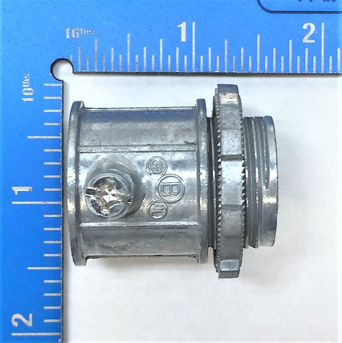 BRIDGEPORT Box of 3/4" Zinc EMT Coupling 231-DC2 (25pcs) [Lot of 2] NOS