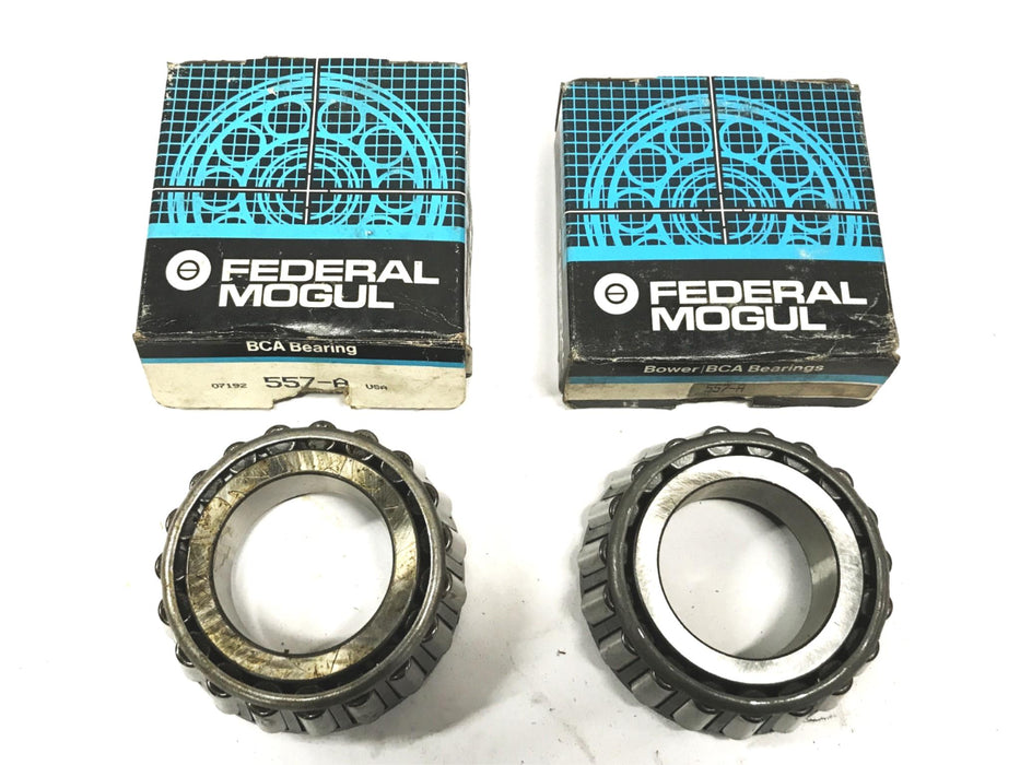 Federal Mogul Tapered Roller Bearing Cone 557-A [Lot of 2] NOS