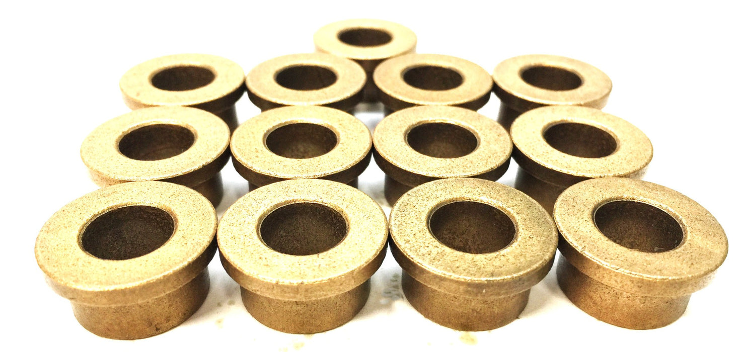 Unbranded 10mm x 18mm Flanged Bushing [Lot of 13] NOS