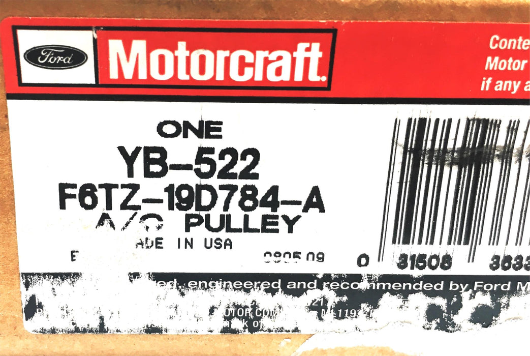 Ford Motorcraft A/C Pulley YB-522 (F6TZ-19D784-A) NOS