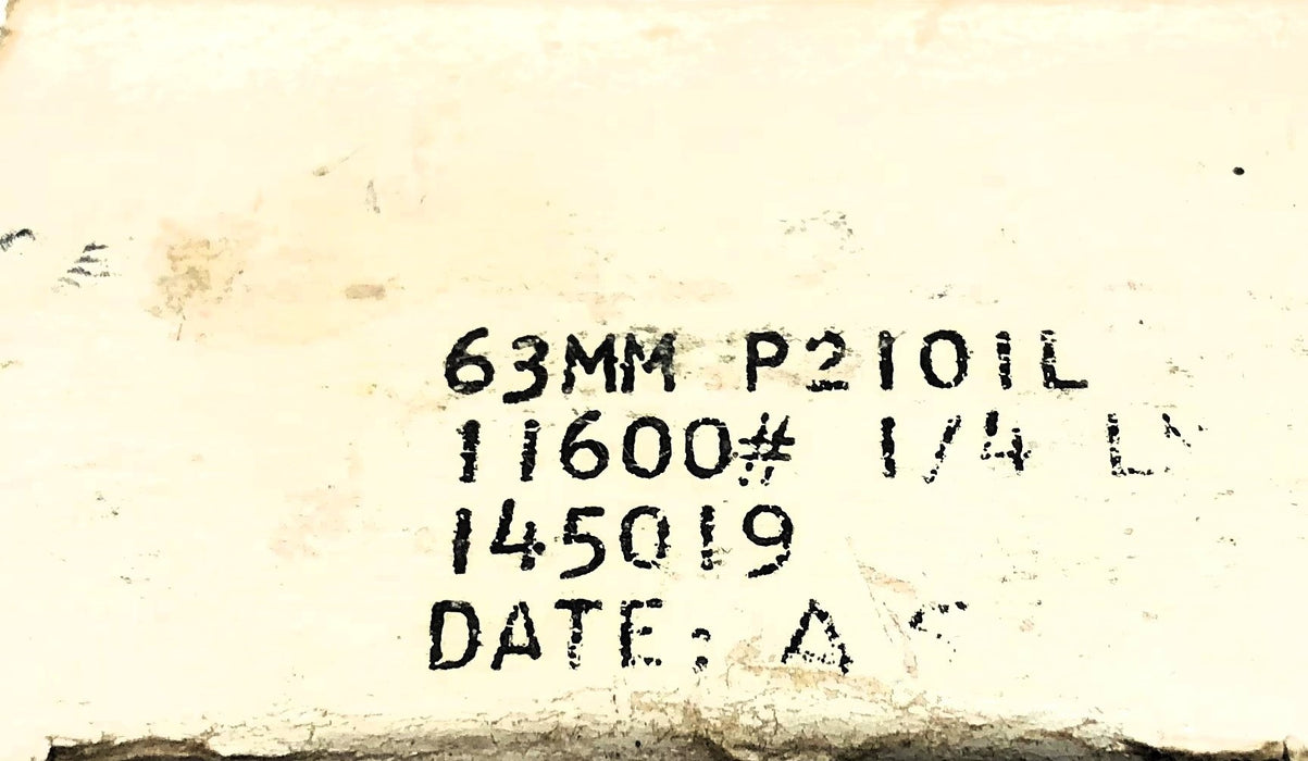 Ametek Dualfrunt 63MM 11600 PSI Process Gauge P2101L (145019) USED
