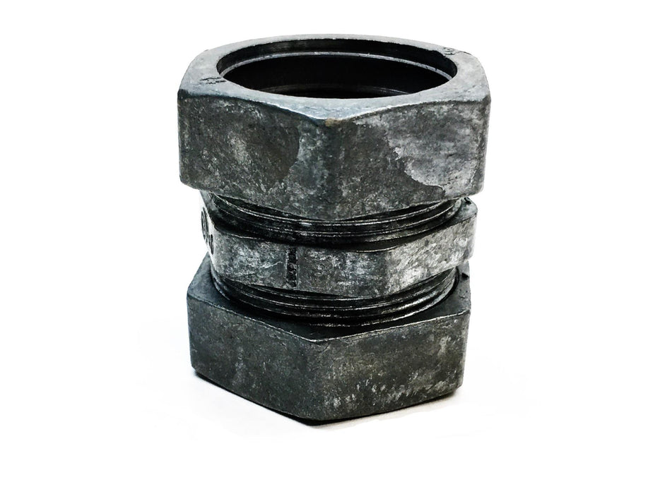 Unbranded 1 Inch Compression Conduit Coupling BX1 [Lot of 3] NOS