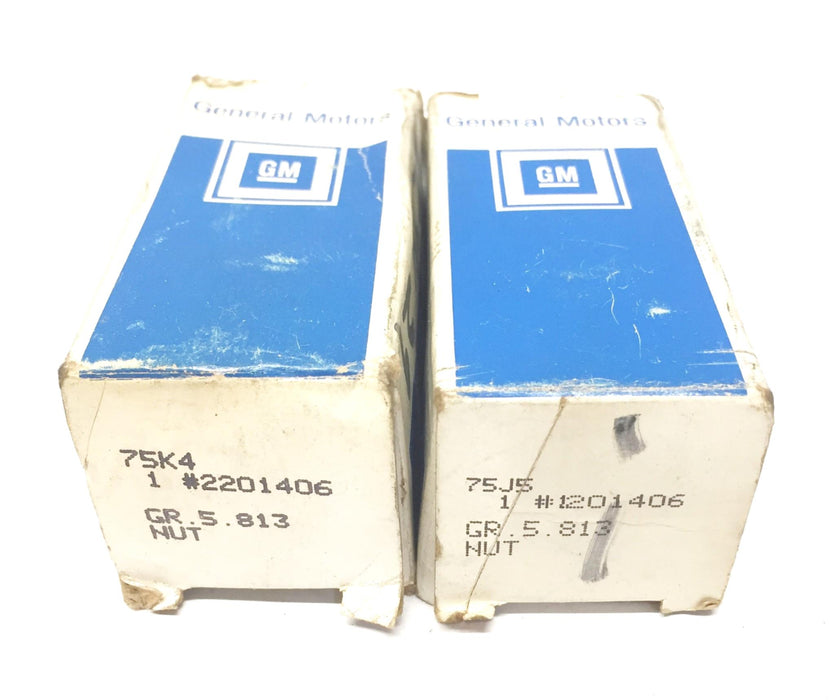General Motors GM OEM Wheel Stud Nut 2201406 [Lot of 2] NOS