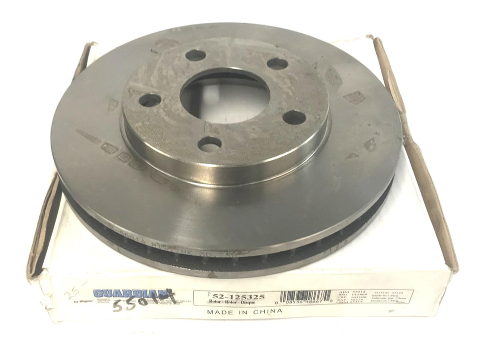 Guardian/Wagner Disc Brake Rotor 52-125325 NOS