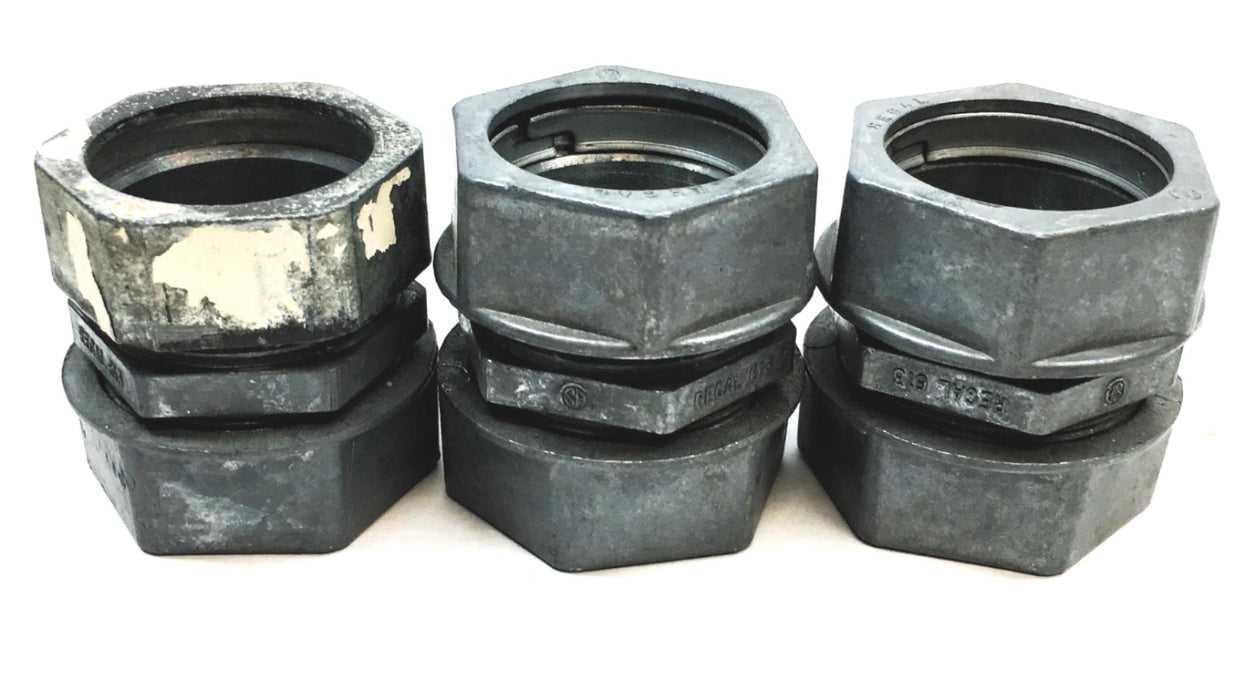 Regal EMT Compression Coupling 613 [Lot of 3] NOS