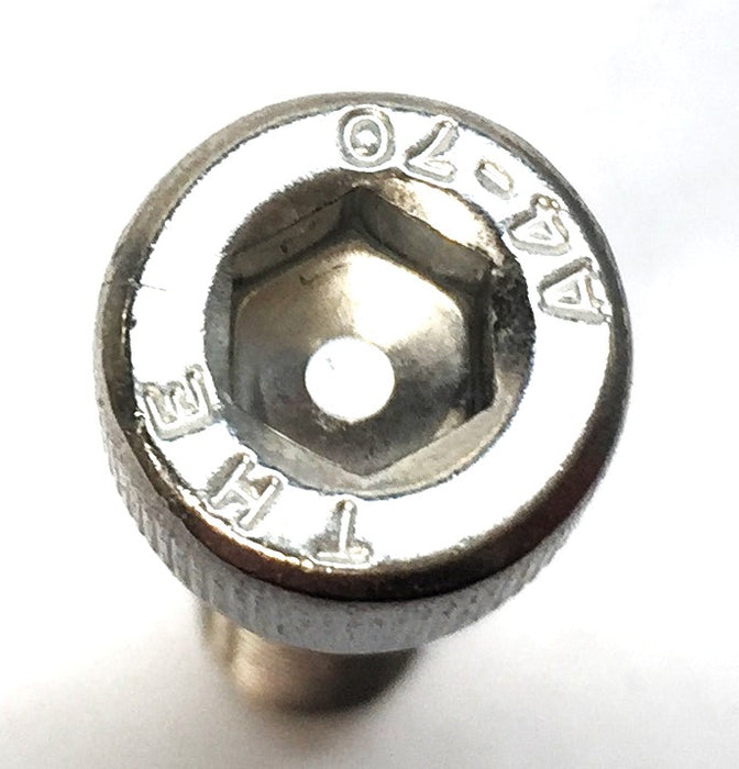 THE 1" x 1/4" Stainless Steel Allen Hex Bolt A4-70 [Lot of 68] NOS