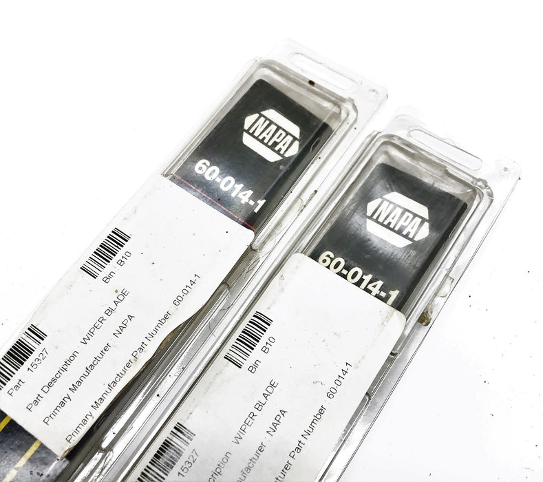 NAPA "Exact Fit" Wiper Blade 60-014-1 [Lot of 2] NOS