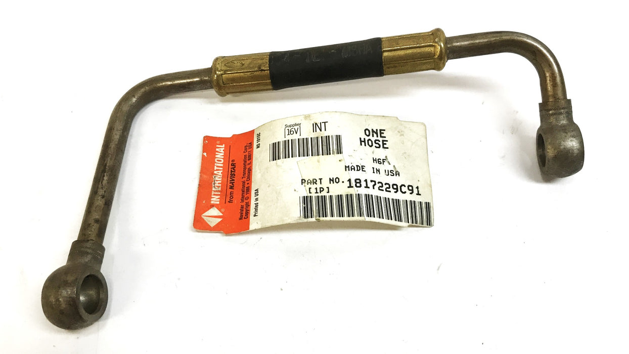International Navistar Tube Filter to Pump Hose 1817229C91 NOS