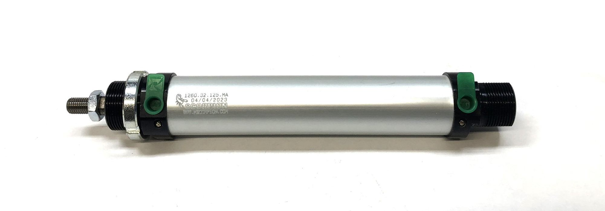 Pneumax Scorpion Pneumatic Round Air Cylinder To ISO 6432 1260.32.125.MA NOS