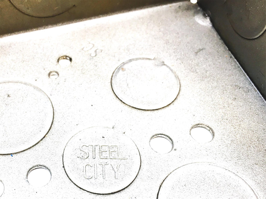Steel City 5 Inch 30.5 CU IN Outlet Box [Lot of 2] NOS