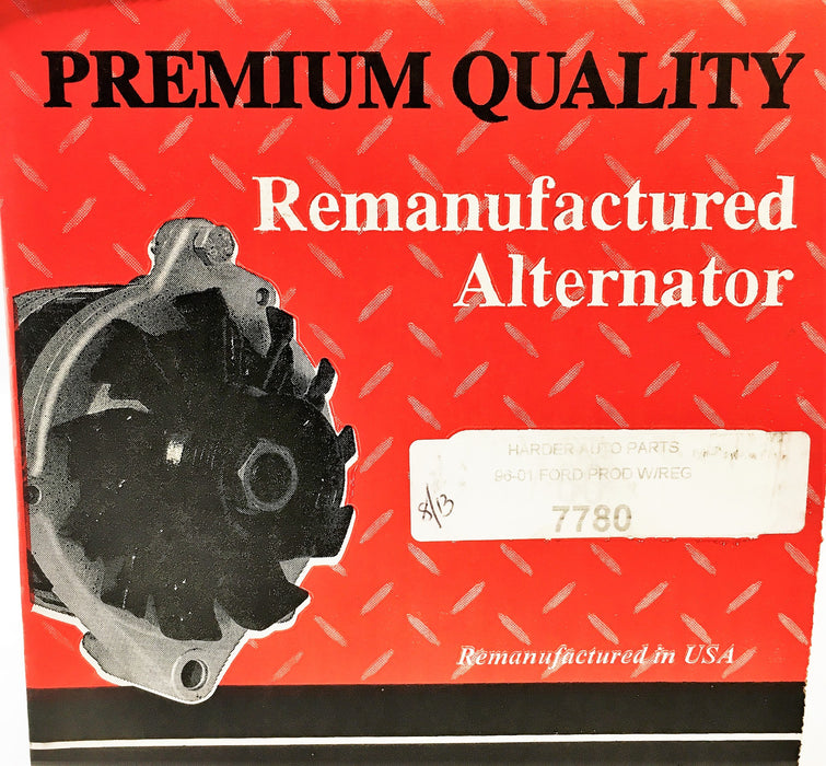 Premium Quality Alternator 7780 REMANUFACTURED