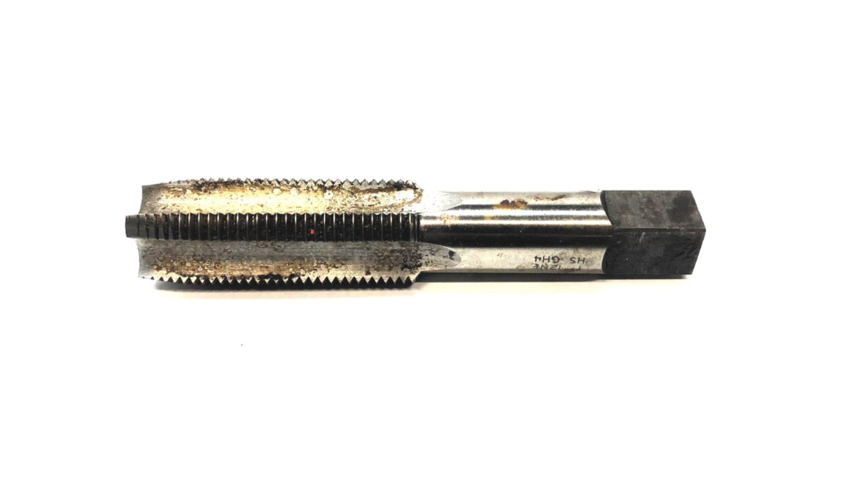Unbranded 1 INCH - 12 NF HS GH4 Hand Pipe Tap USED