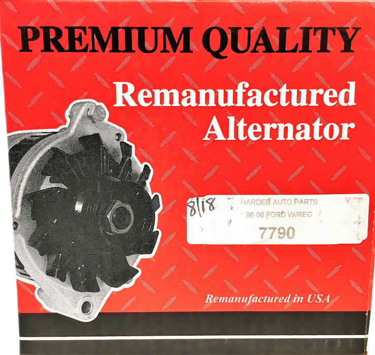 Premium Quality Alternator 7790 REMANUFACTURED