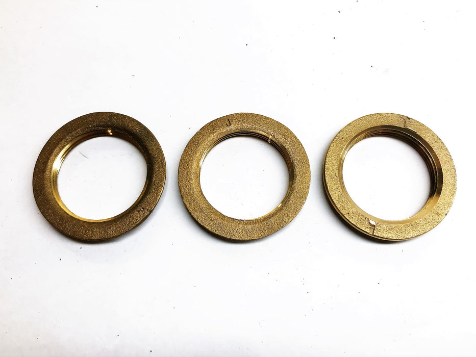 Sexauer 1-1/2" Brass Drain Spud Nut 059519 [Lot of 3] NOS