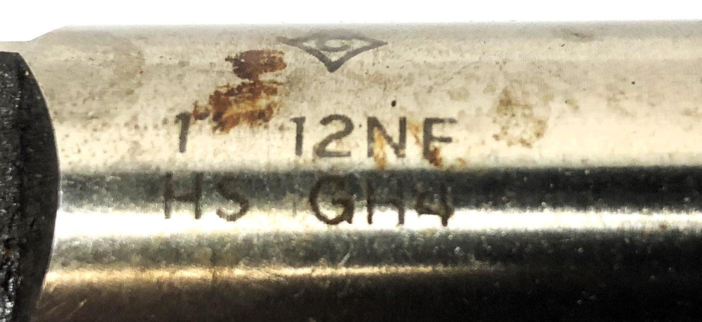 Unbranded 1 INCH - 12 NF HS GH4 Hand Pipe Tap USED