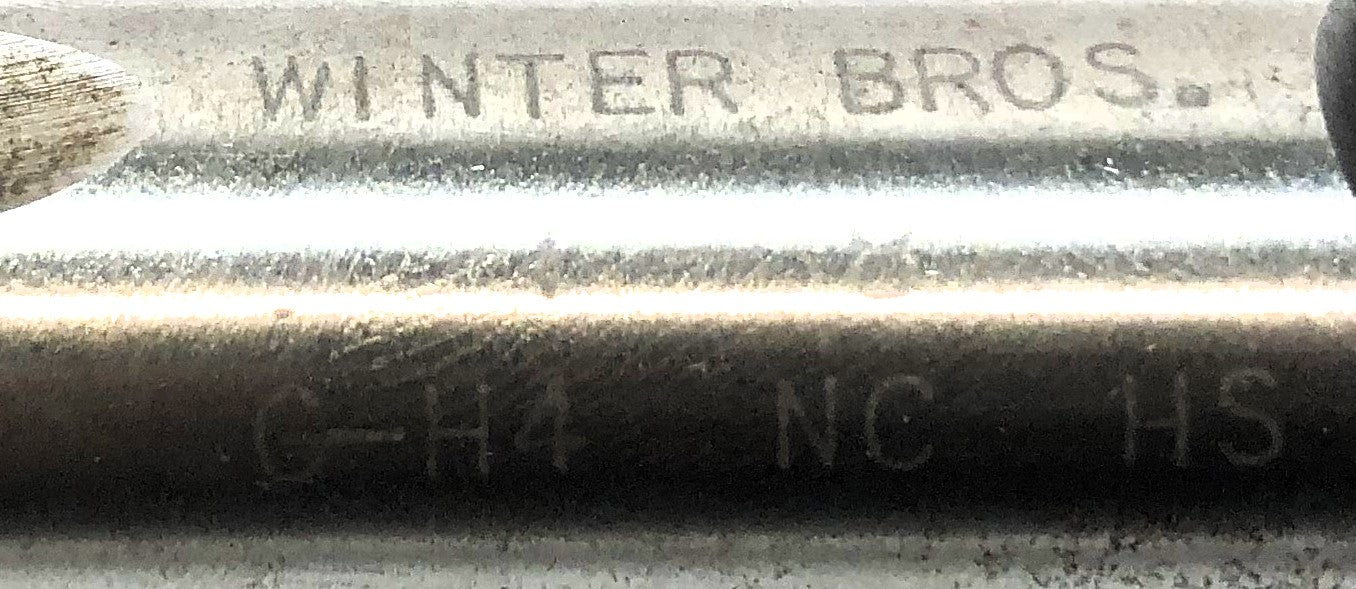 Winter Bros. 1 INCH - 8 NC G-H4  HS Hand Tap USED