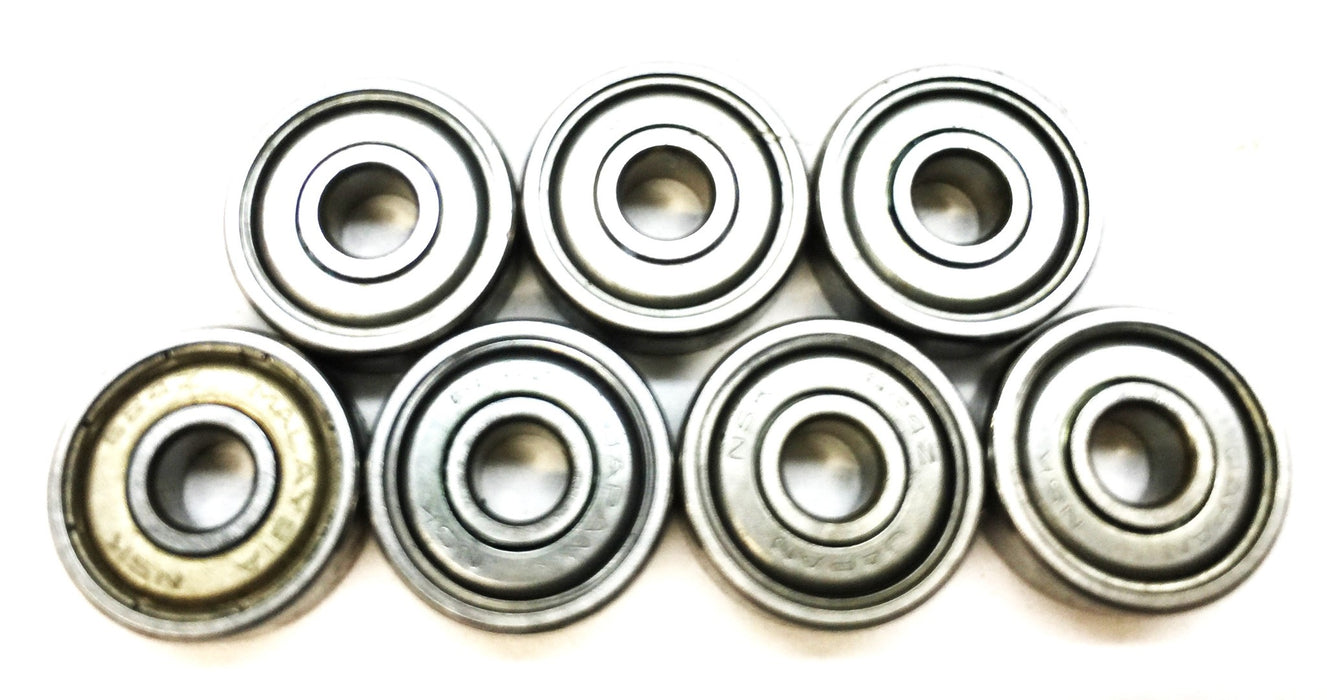 NSK Sealed Roller Bearing 624-2Z [Lot of 7] NOS